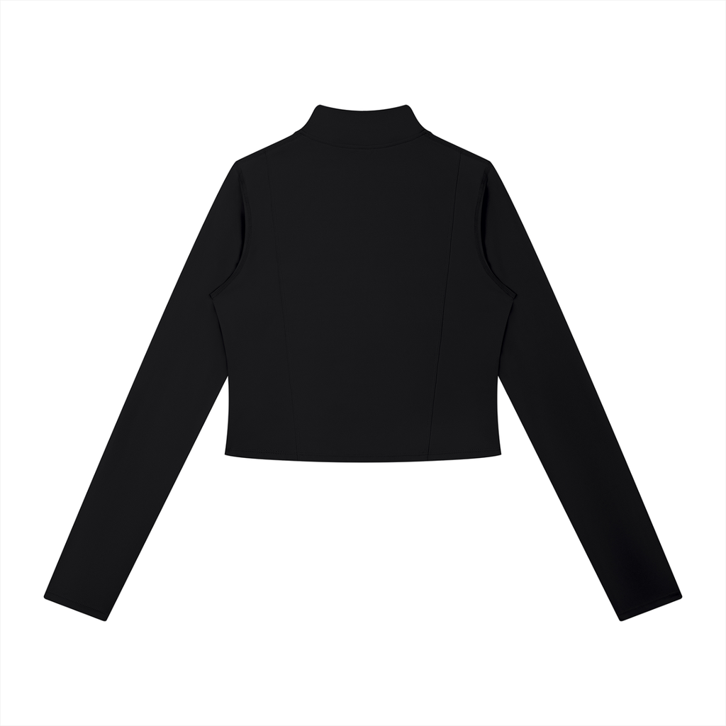 Classic Imperfection Fitted Zip-Up