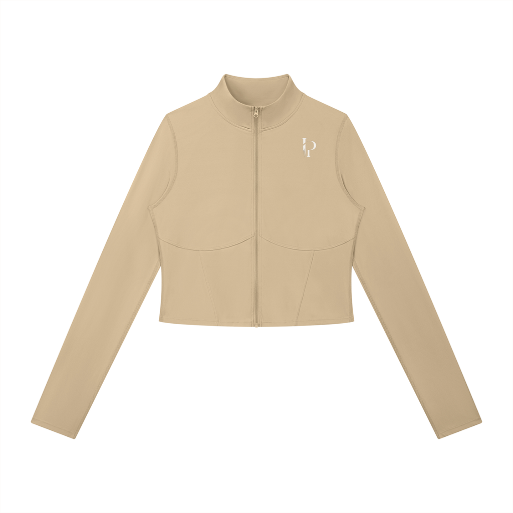 Classic Imperfection Fitted Zip-Up