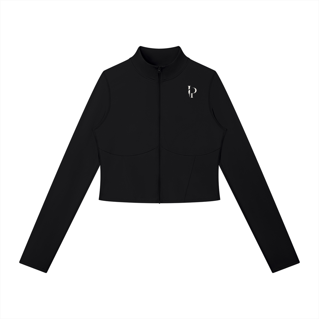 Classic Imperfection Fitted Zip-Up