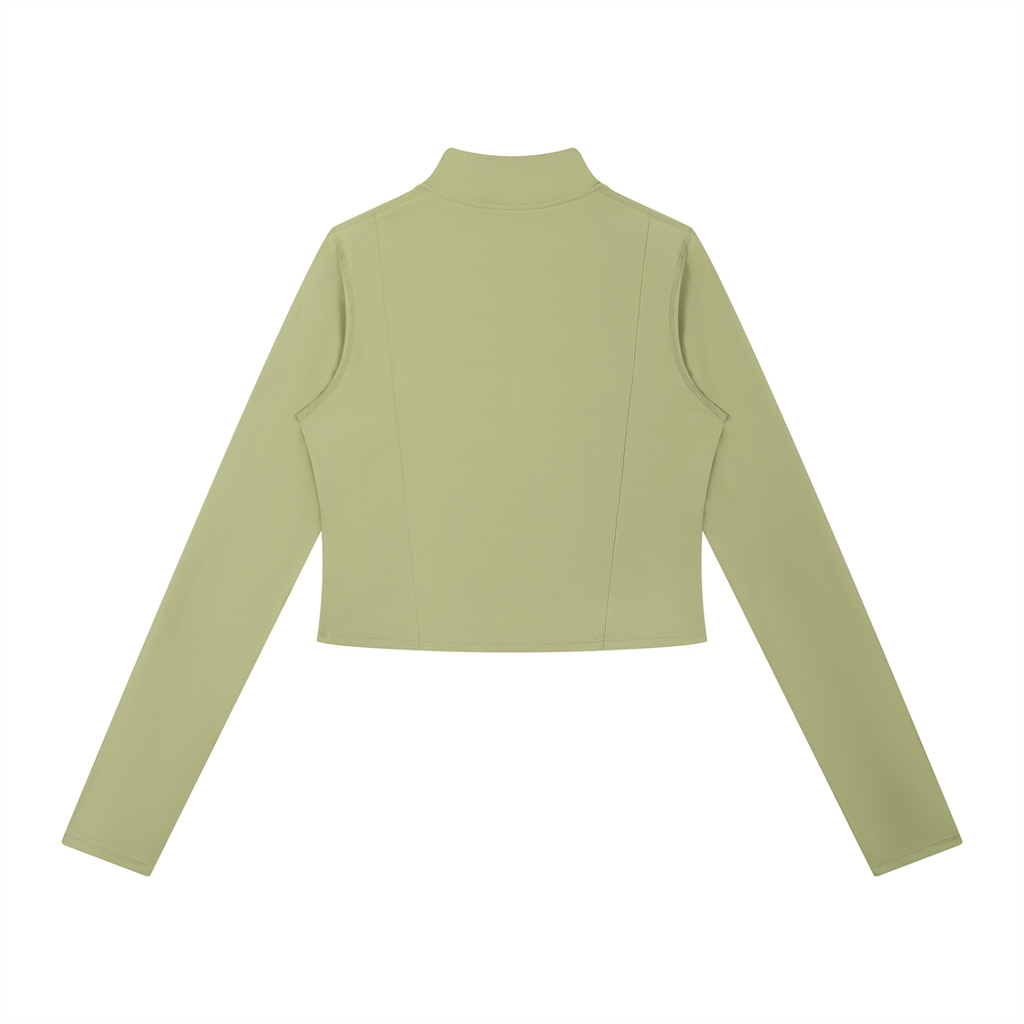 Classic Imperfection Fitted Zip-Up
