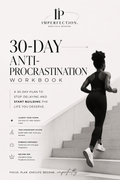 30 Day Anti-Procrastination Workbook
