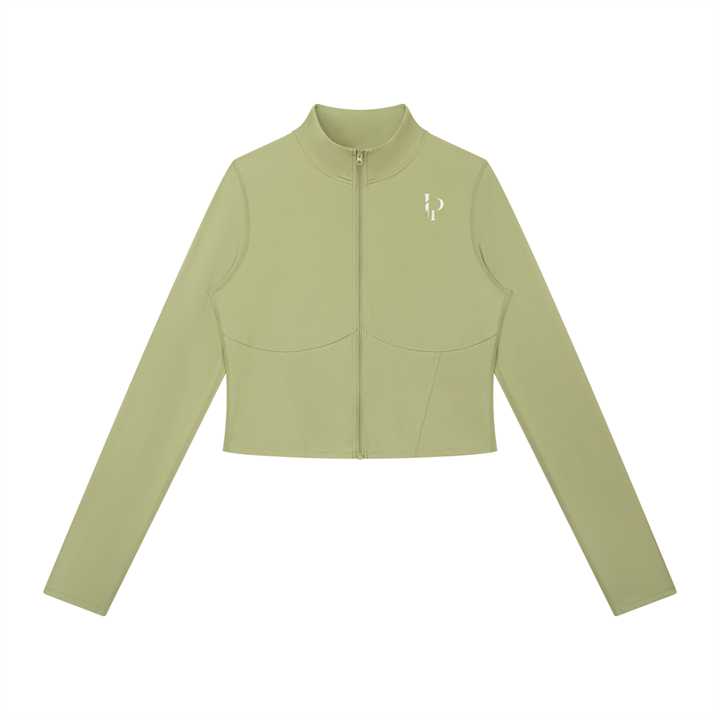 Classic Imperfection Fitted Zip-Up