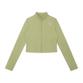 Classic Imperfection Fitted Zip-Up