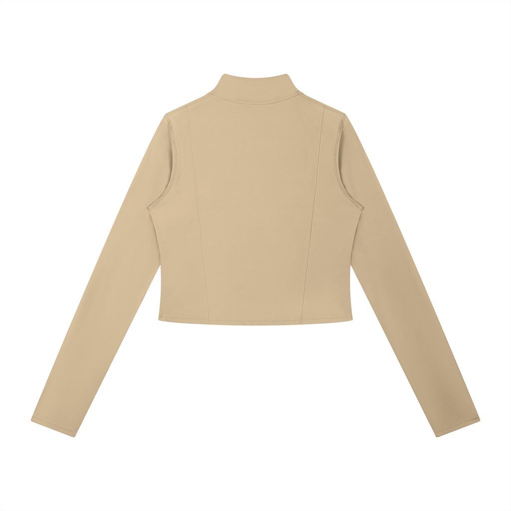 Classic Imperfection Fitted Zip-Up